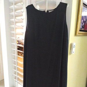 Women's 1X Coldwater Creek Black sleeveless dress